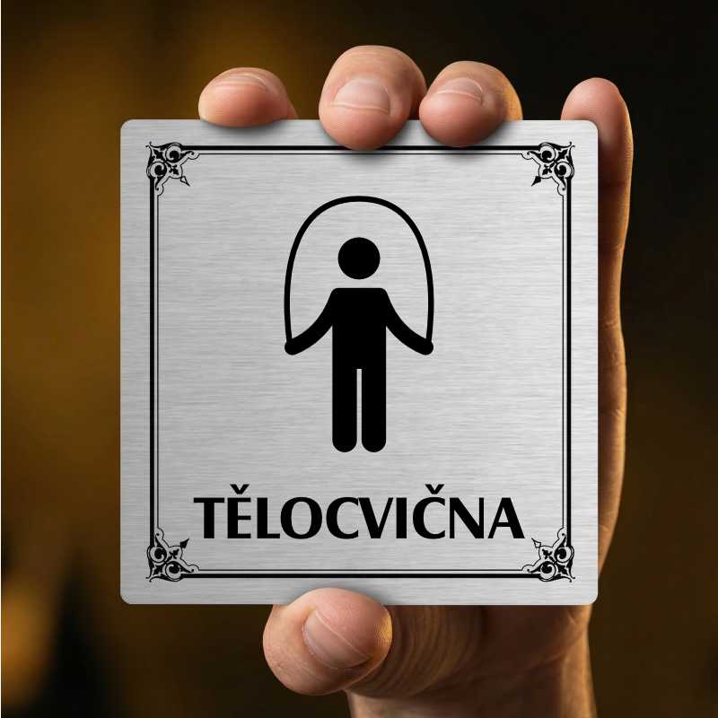 Tělocvična, 148x148mm, stříbrná, Nevada